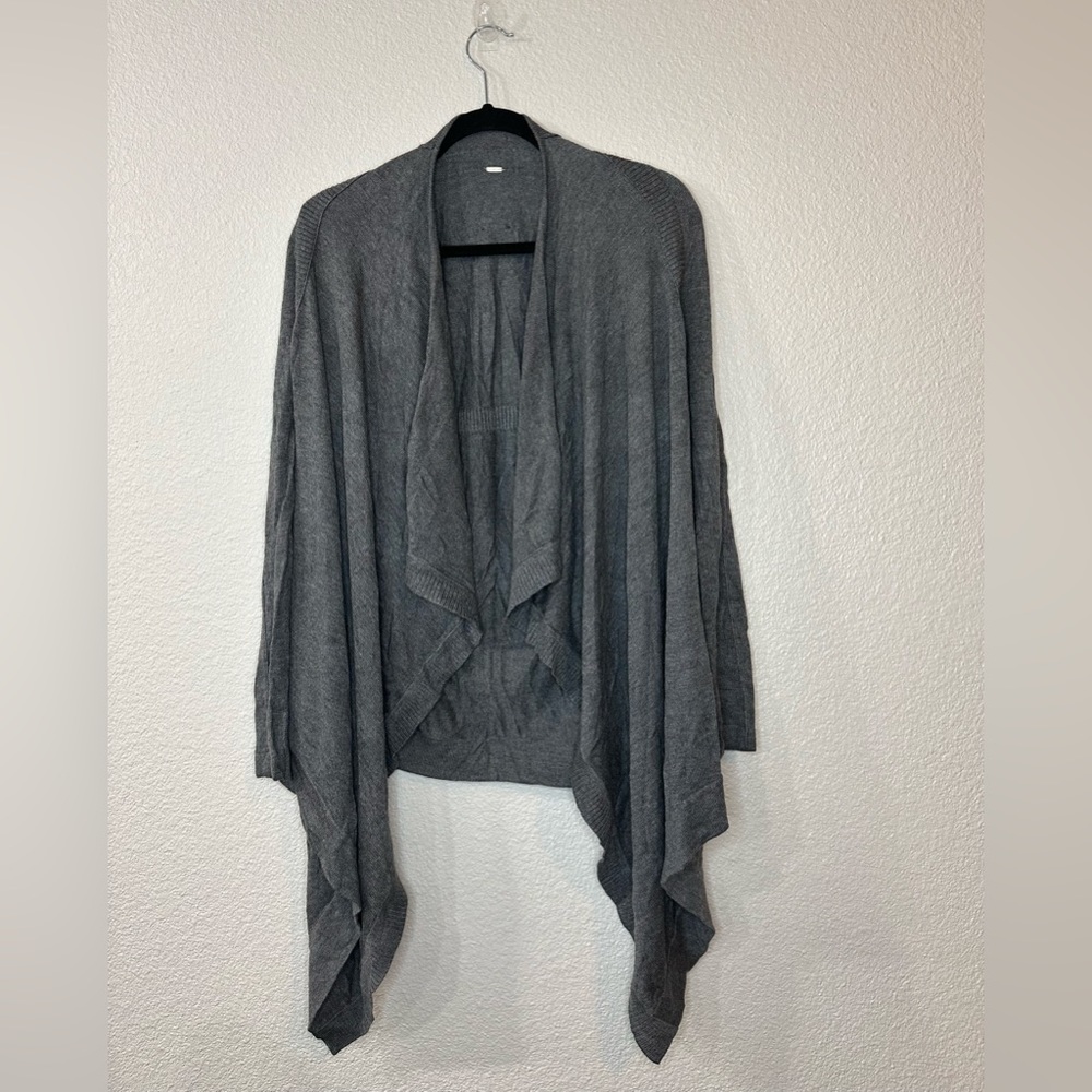 Lululemon Grey Multi Way Cardigan‎